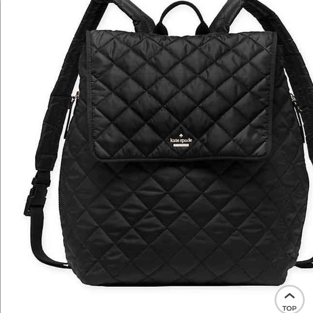 Kate spade backpack diaper bag